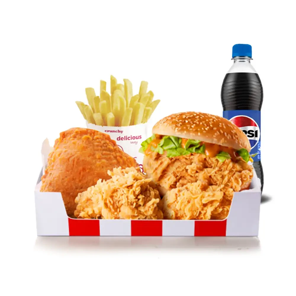 Zinger box meal (d)