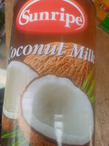 coconut milk