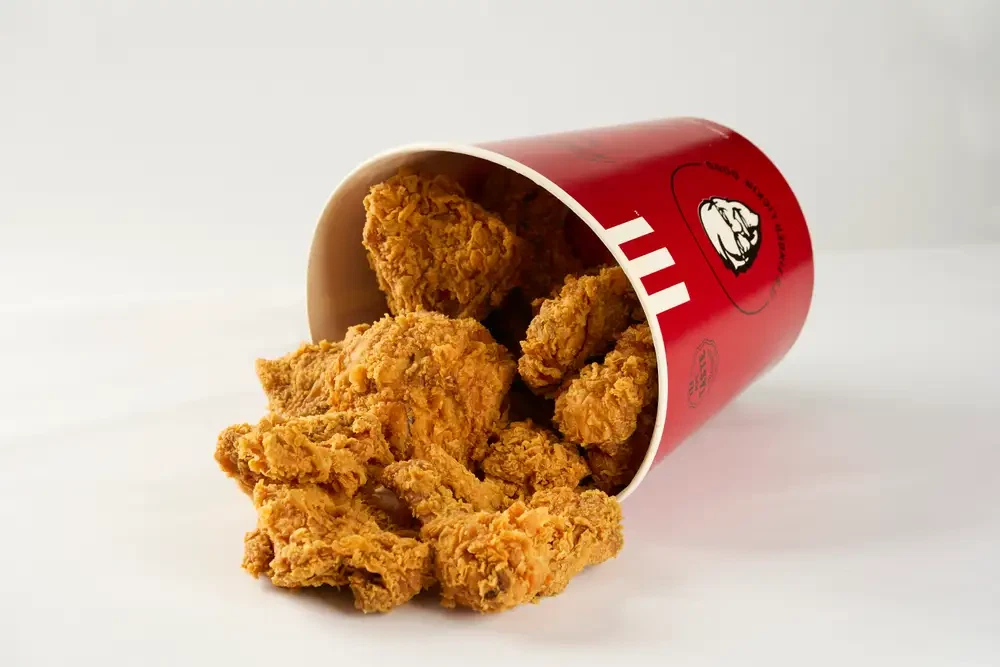 21 pcs kfc bucket (d)