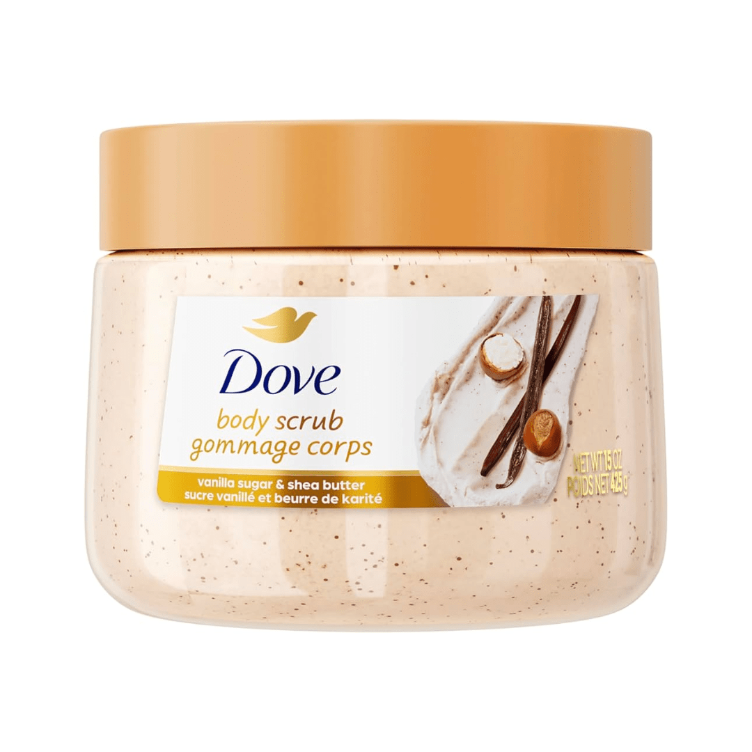 Dove Body Scrub Vanilla Sugar & Shea Butter – 425g