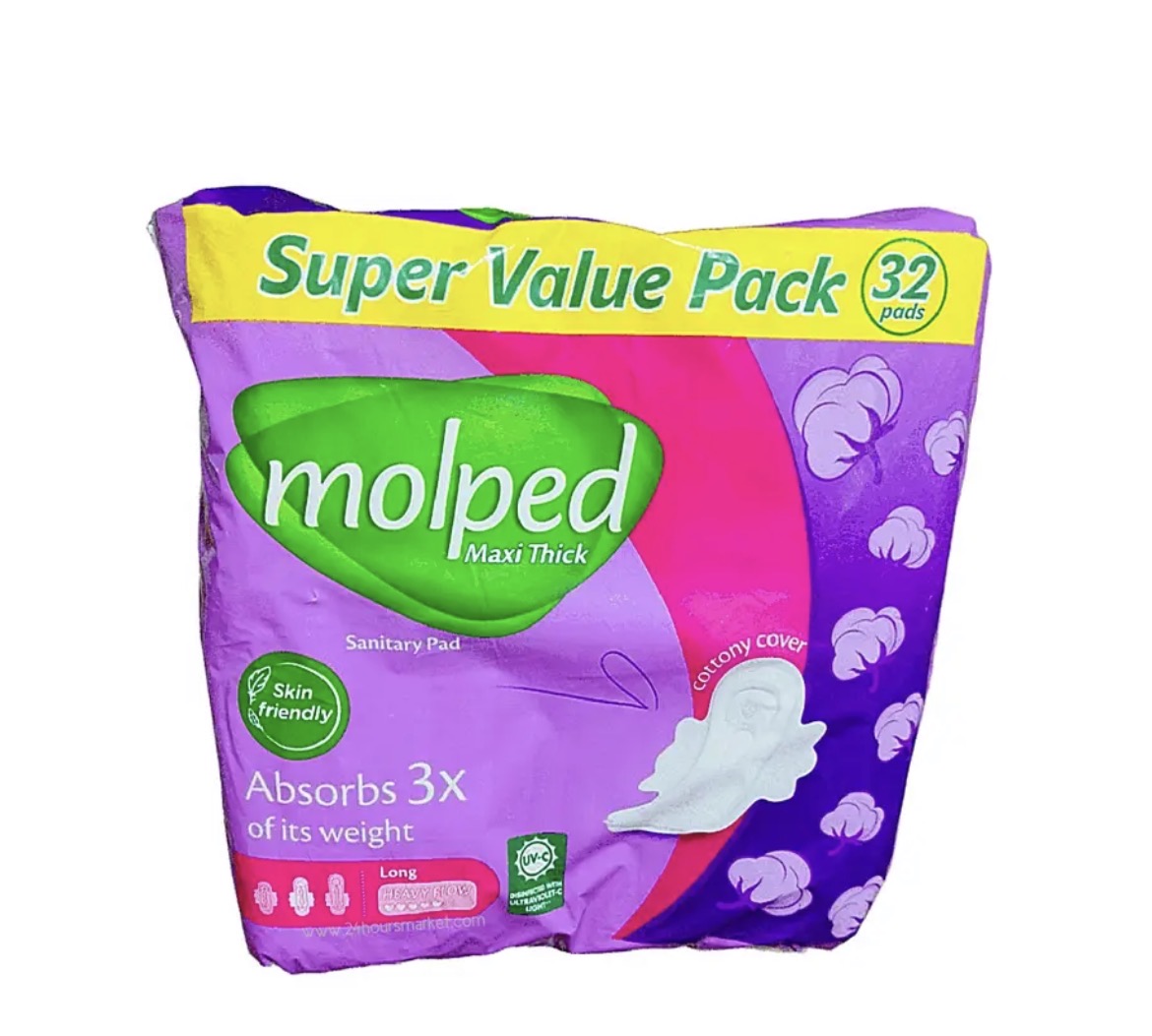 Molped sanitary pad - 32 in 1