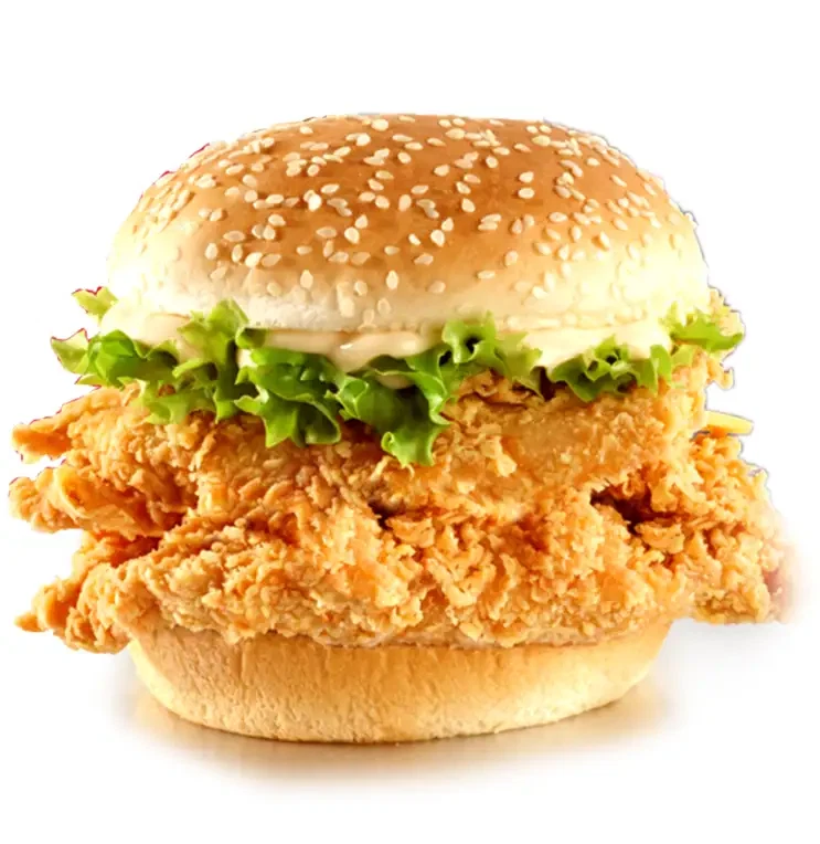 Double zinger burger