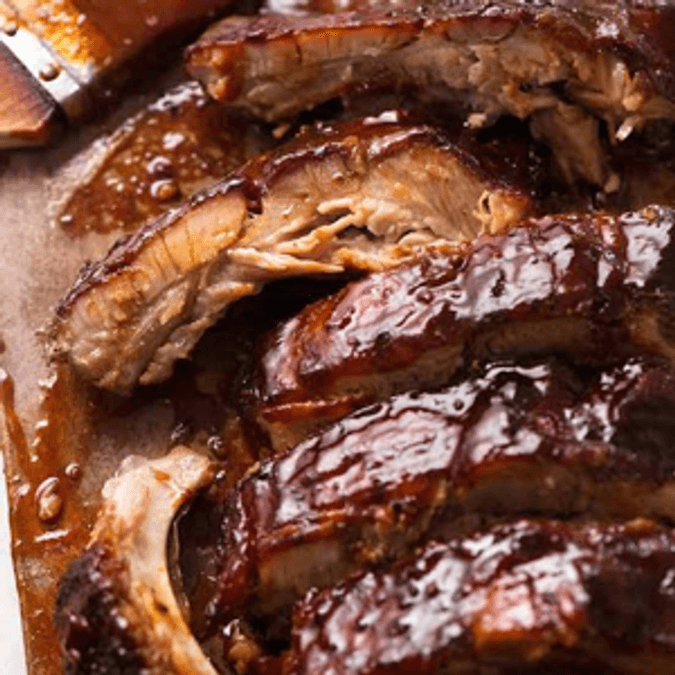 Deboned pork rib
