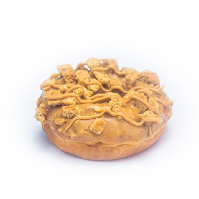 Crunchy Peanut Butter Flavoured Doughnut
