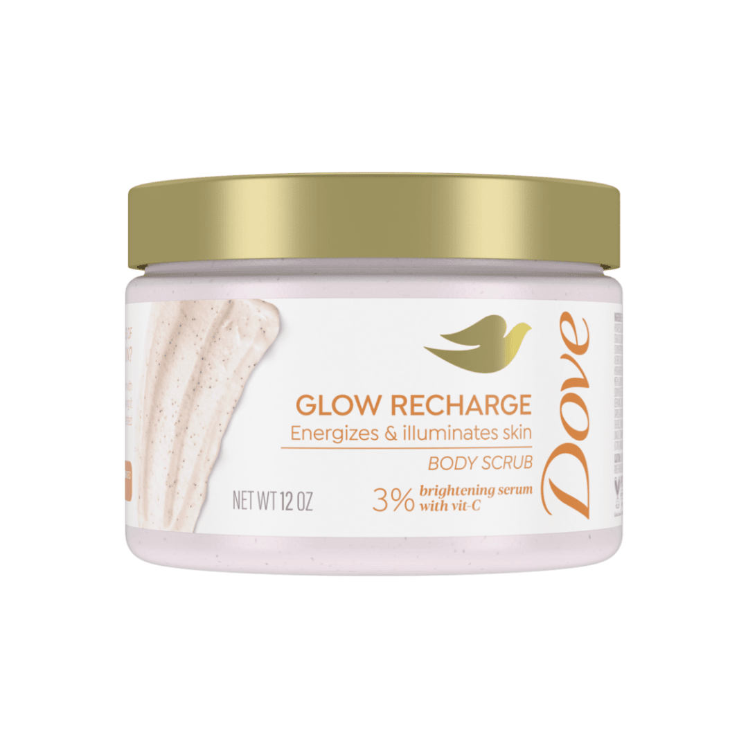 Dove Glow Recharge Body Scrub Energizes & Illuminates Skin – 12oz