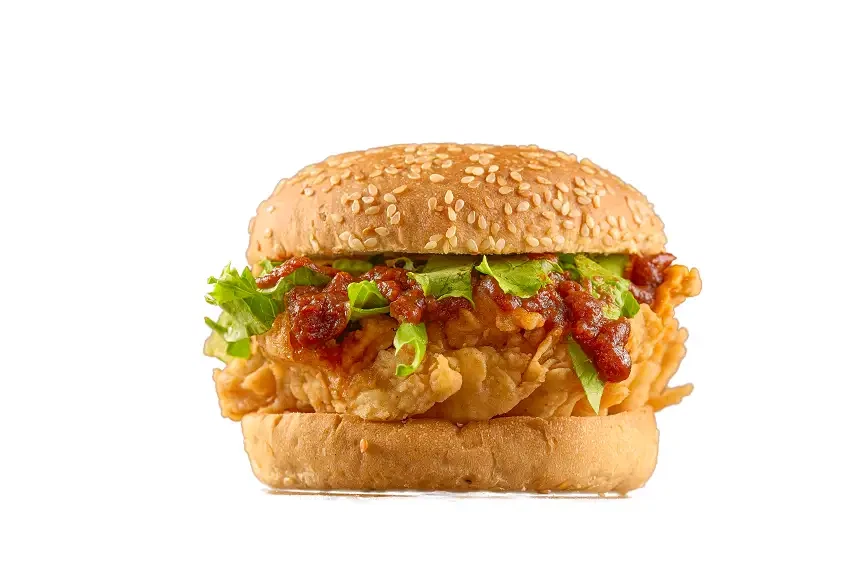 Zinger pepe burger