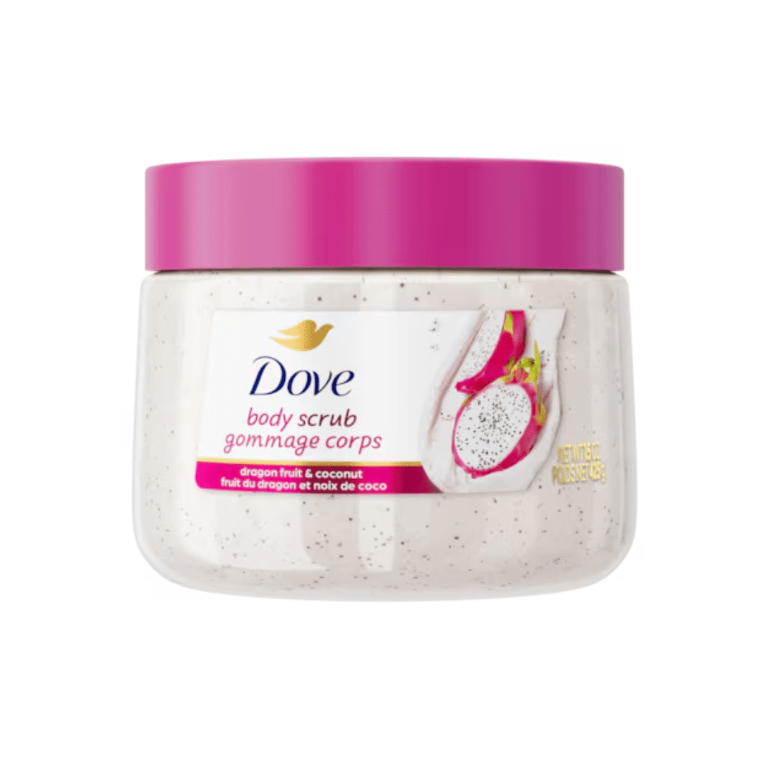 Dove Body Scrub Dragon Fruit & Coconut Cream – 425g