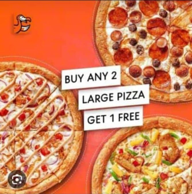 Buy 2 Get 1 Free