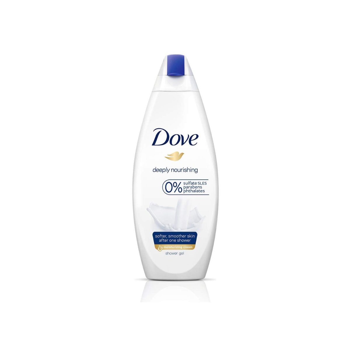 Dove Deeply Nourishing 0% Sulfate SLES Parabens Phthalates Body Wash 500ml