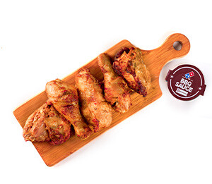 Roasted Chicken With BBQ - 5PCS
