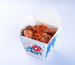 250G Rice With 4PCS Wings