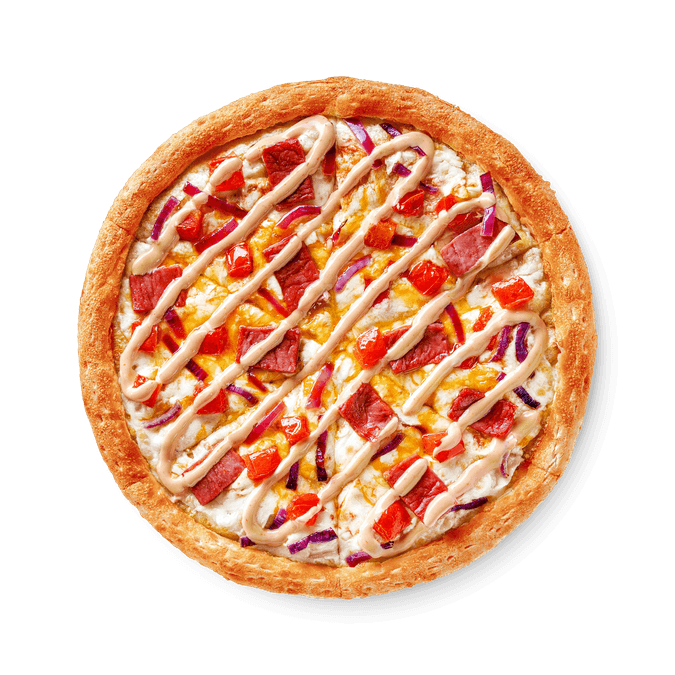 Cheeseburger Pizza