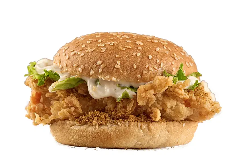 Zinger suya burger
