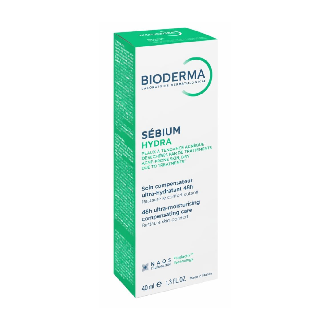 Bioderma Sebium Hydra 48h Ultra Moisturising Compensating Care - 40ml