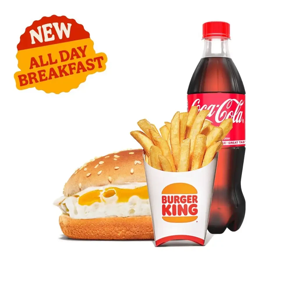 Egg Burger Meal