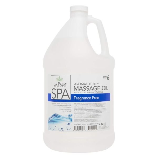La Palm Aromatheraphy Fragrance Free Massage Oil Gallon