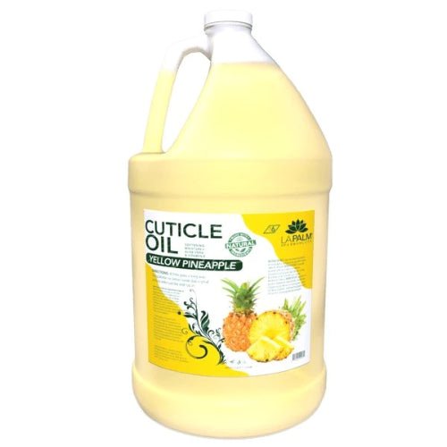La Palm Organic Cuticle Oil Yellow Pineapple Gal