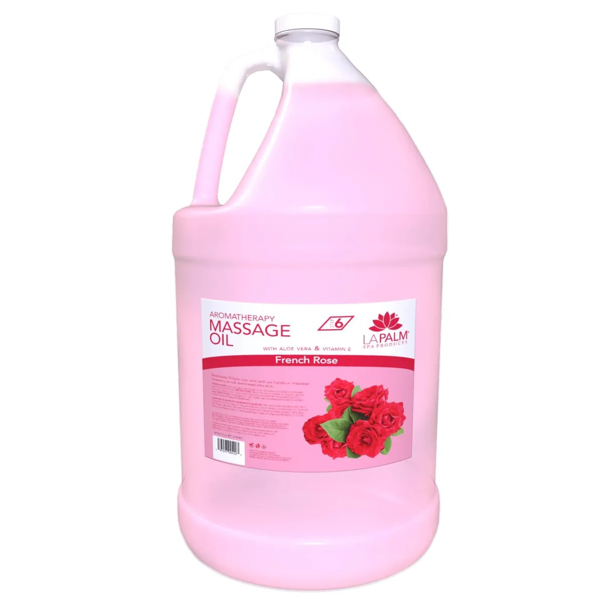 La Palm Aromatheraphy French Rose Massage Oil 1 Gallon