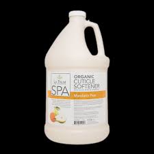 La Palm Organic Cuticle Softner, Madarin Pear Gallon Size 4L